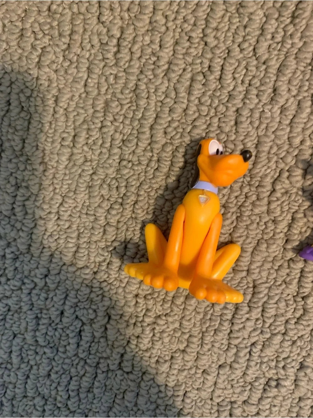Disney Small Pet Toy Figurine Set - Yellow, Orange, Red, Black, Purple